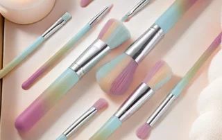 10pcs Macaroon Makeup Brush Set
