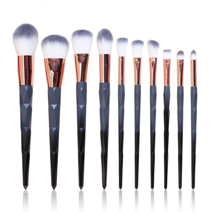 10pcs diamond Unicorn makeup brush set