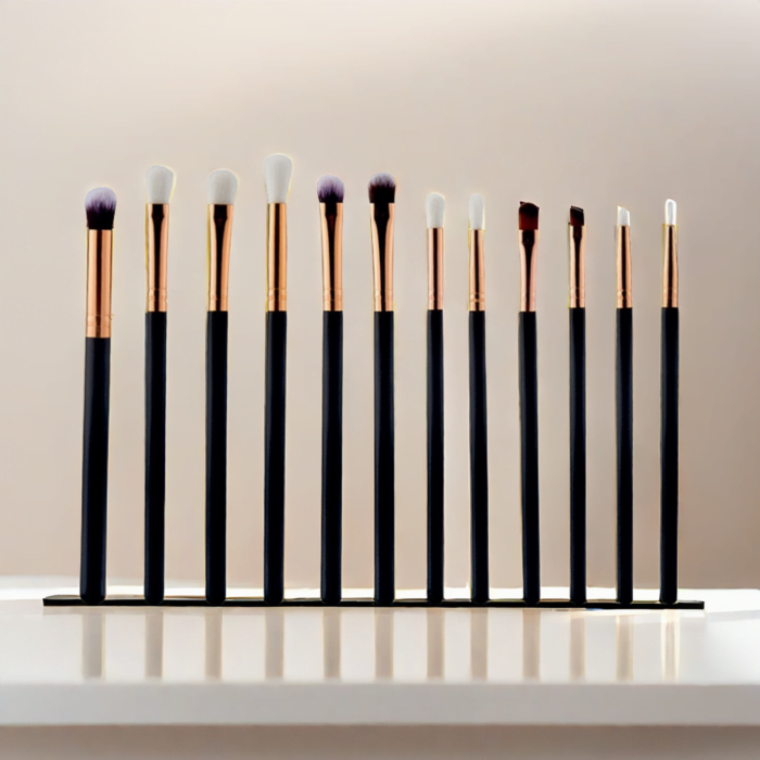 12pcs soft hair eye brush set