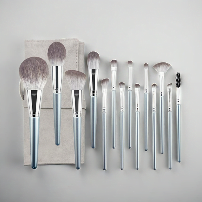 14pcs super soft makeup brush set