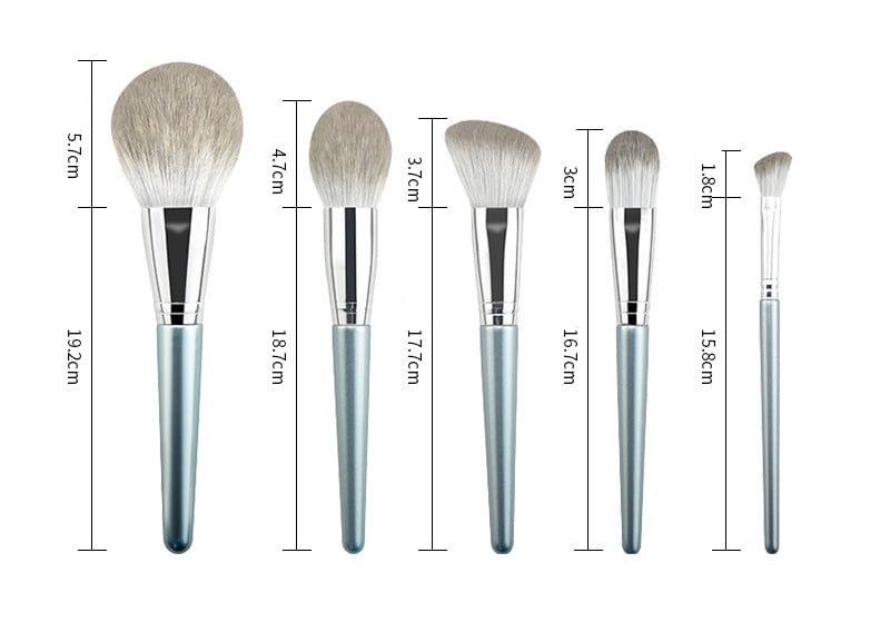 14pcs super soft makeup brush set