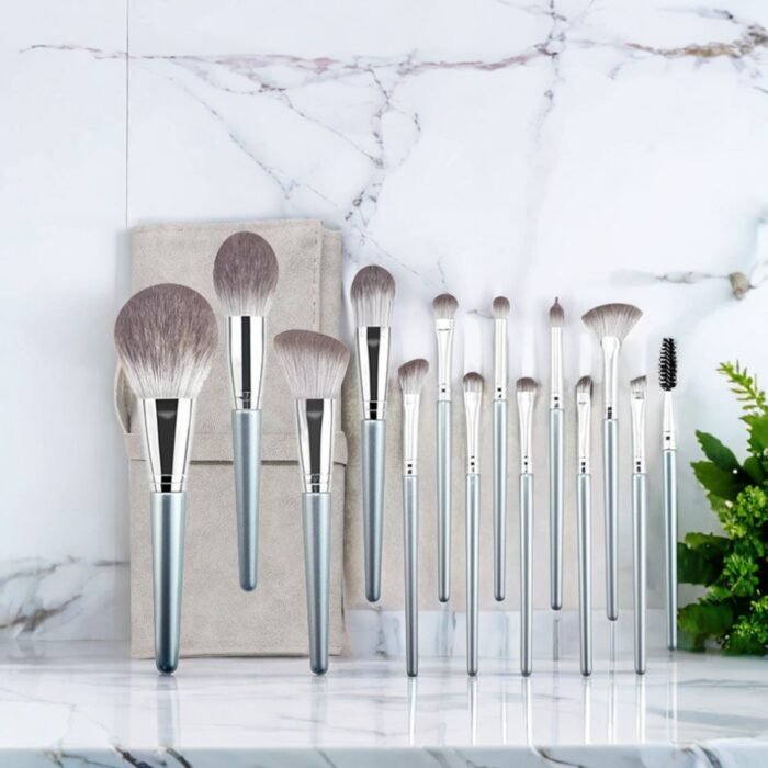 14pcs super soft makeup brush set