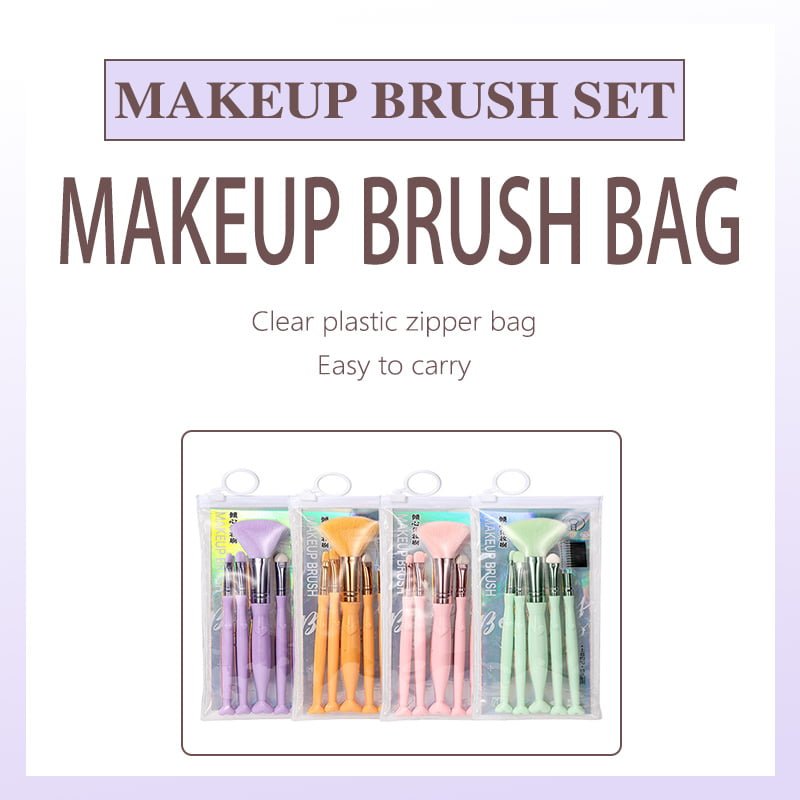 Makeup Brushes with Heart Shape