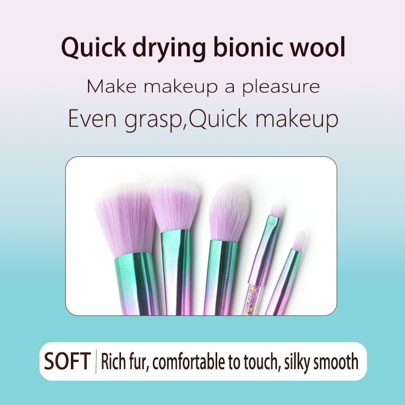 7pcs Splashing Makeup Brush Set