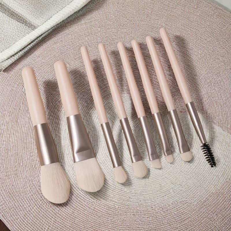 Matte Mini Makeup Brush Set