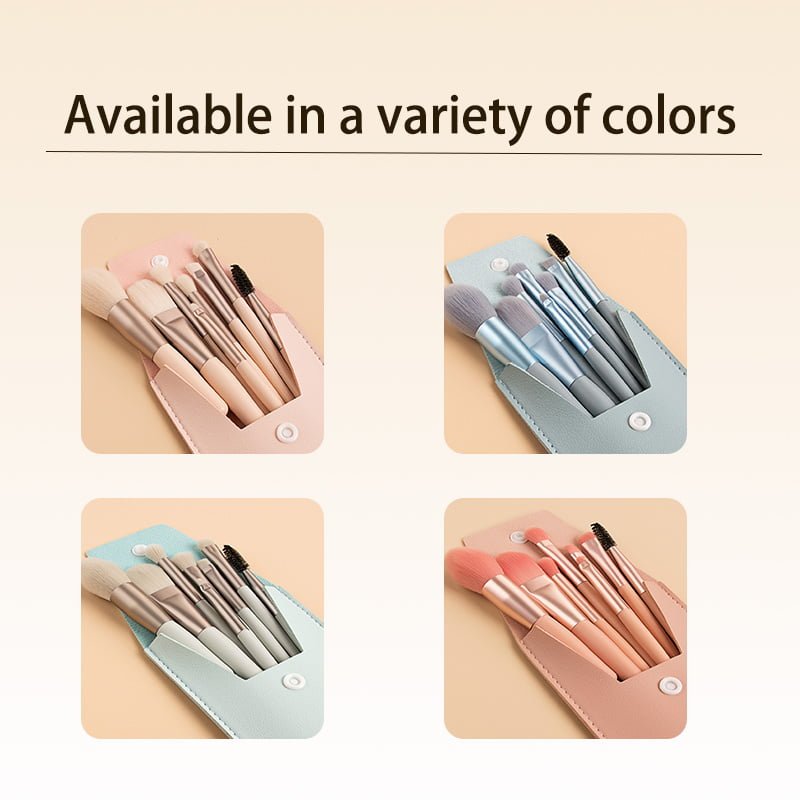 Matte Mini Makeup Brush Set