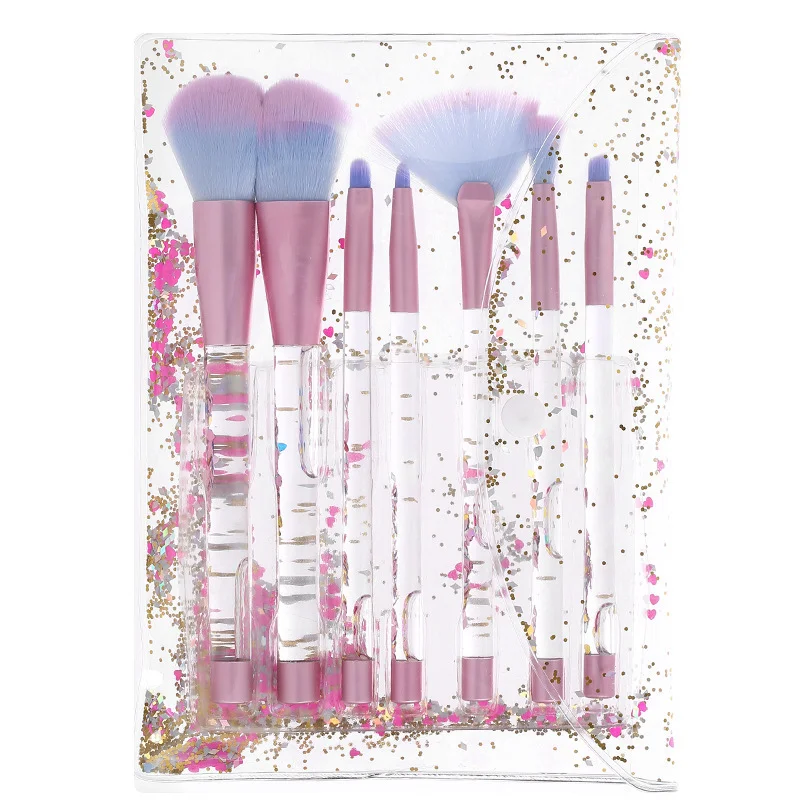Glitter Crystal Quicksand Makeup Brushes - DADA Glitter Crystal Quicksand Makeup Brushes