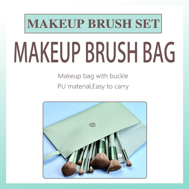 9pcs Sexy Waist Makeup Brushes Set