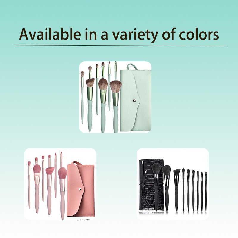 9pcs Sexy Waist Makeup Brushes Set