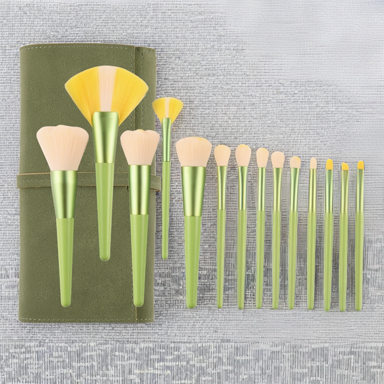 14pcs petal style makeup brush set