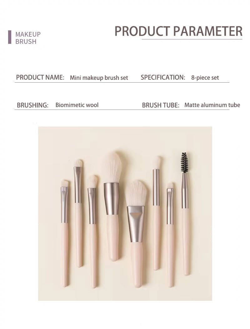 Portable Mini Makeup Brushes