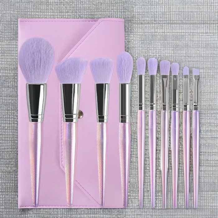 10pcs Dream Amythyst Makeup Brushes