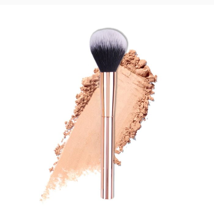 8-piece electroplated handle makeup brush set