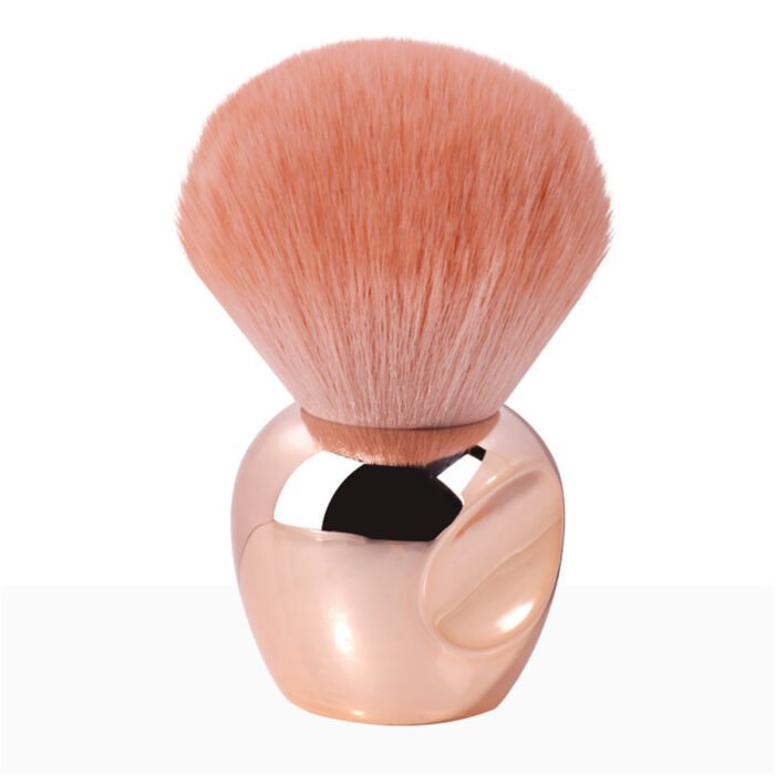 Compact single powder blush brush