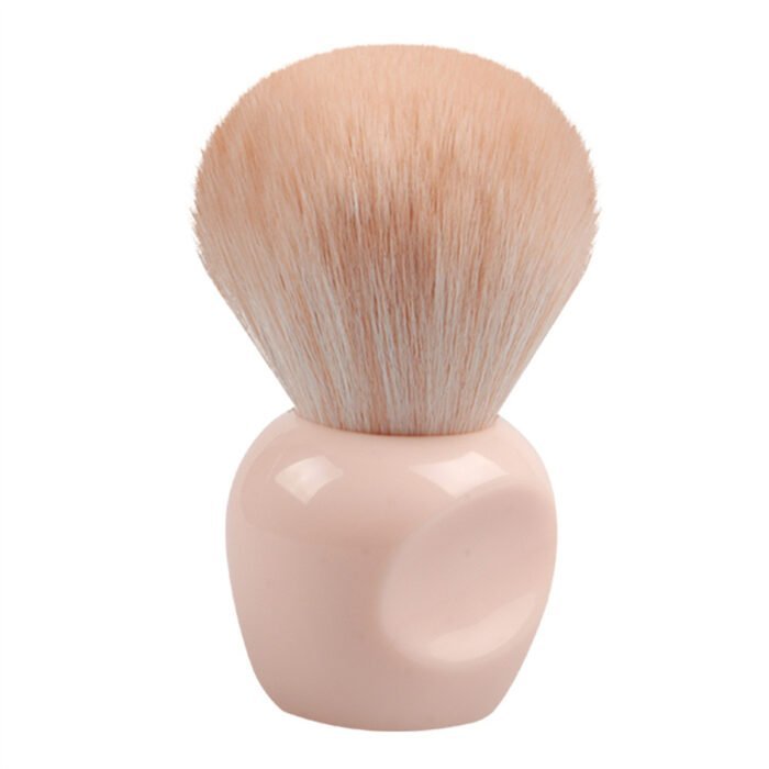 Compact single powder blush brush