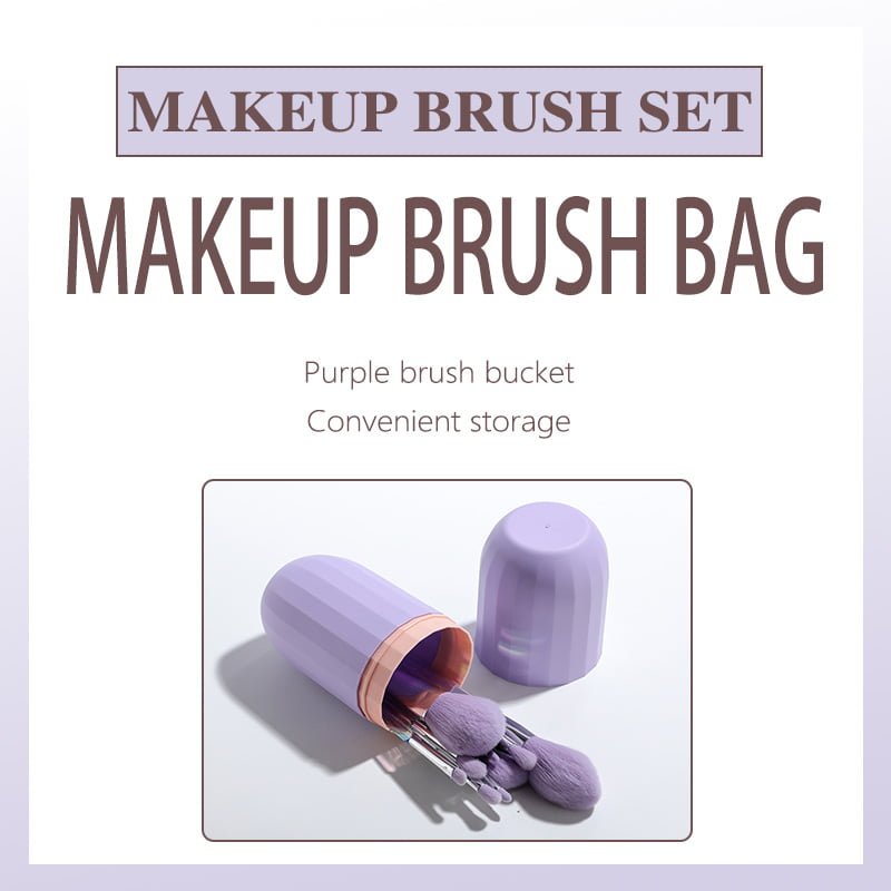 Crystal Handle Makeup Brush Set