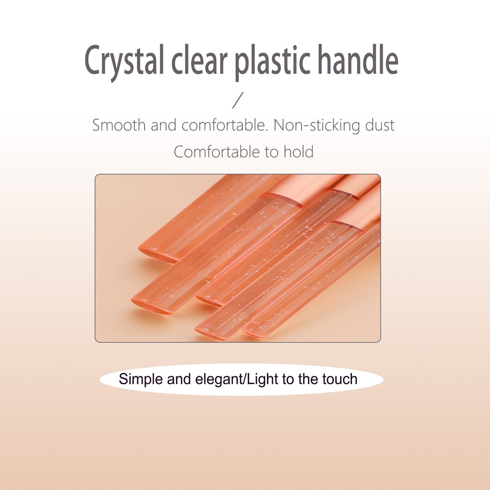 Crystal Handle Mini Makeup Brushes