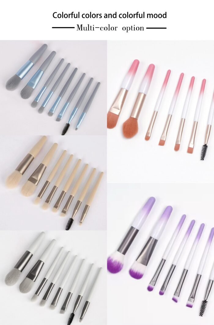 Portable Mini Makeup Brushes