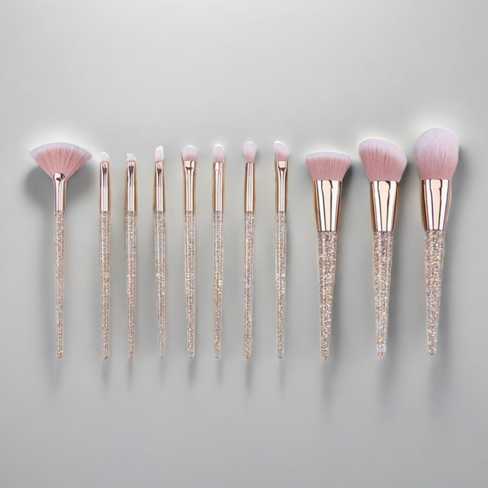 Glitter Crystal Quicksand Makeup Brushes