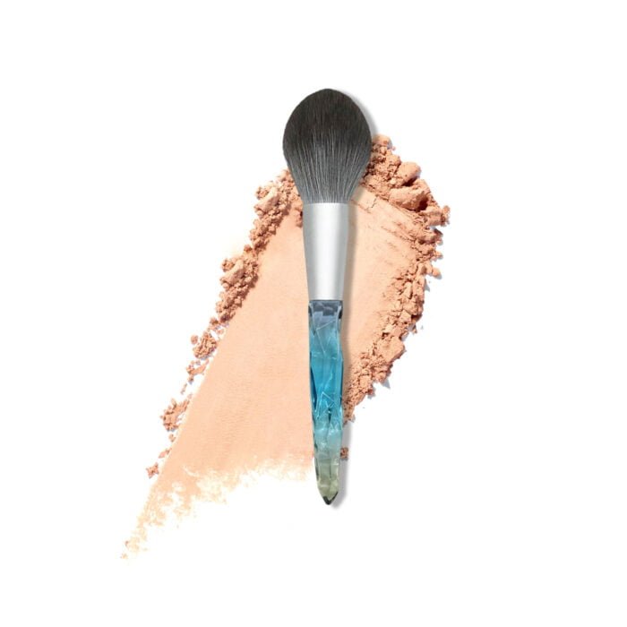 Makeup Brush Set With Crystal Handle