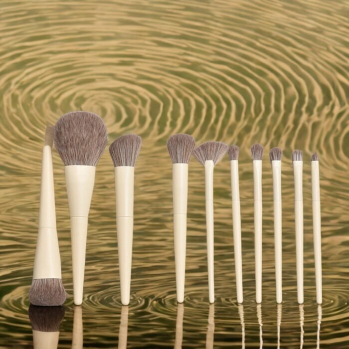 Matte handle full set makeup brush