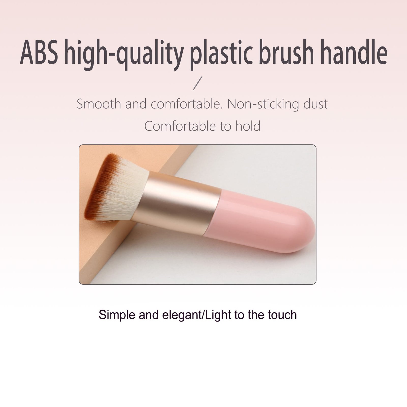 Soft Pink Mini Single Makeup Brush