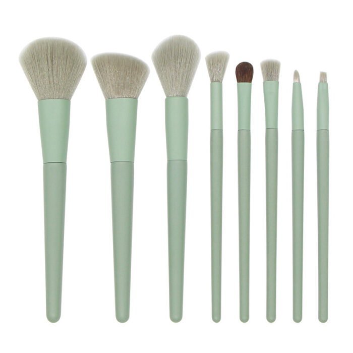 Soft Brush Set With Wooden Gandle