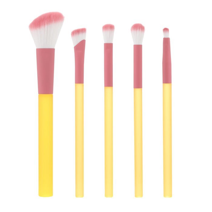 5pcs Simple Portable Makeup Brushes