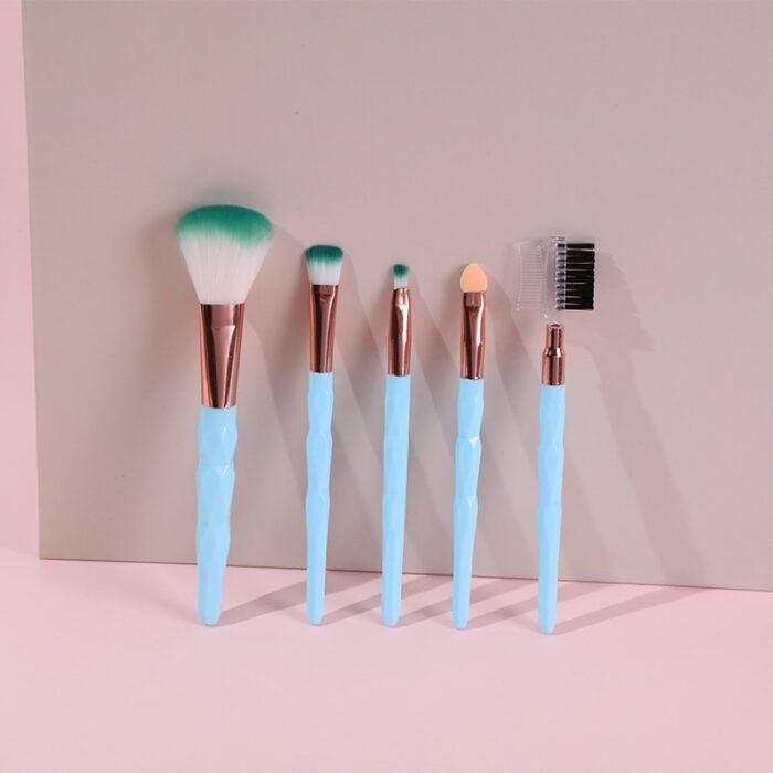 Spiral Unicorn Makeup Brushes