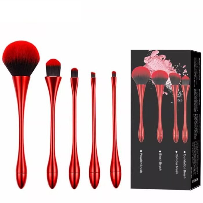 5 pcs makeup brush set