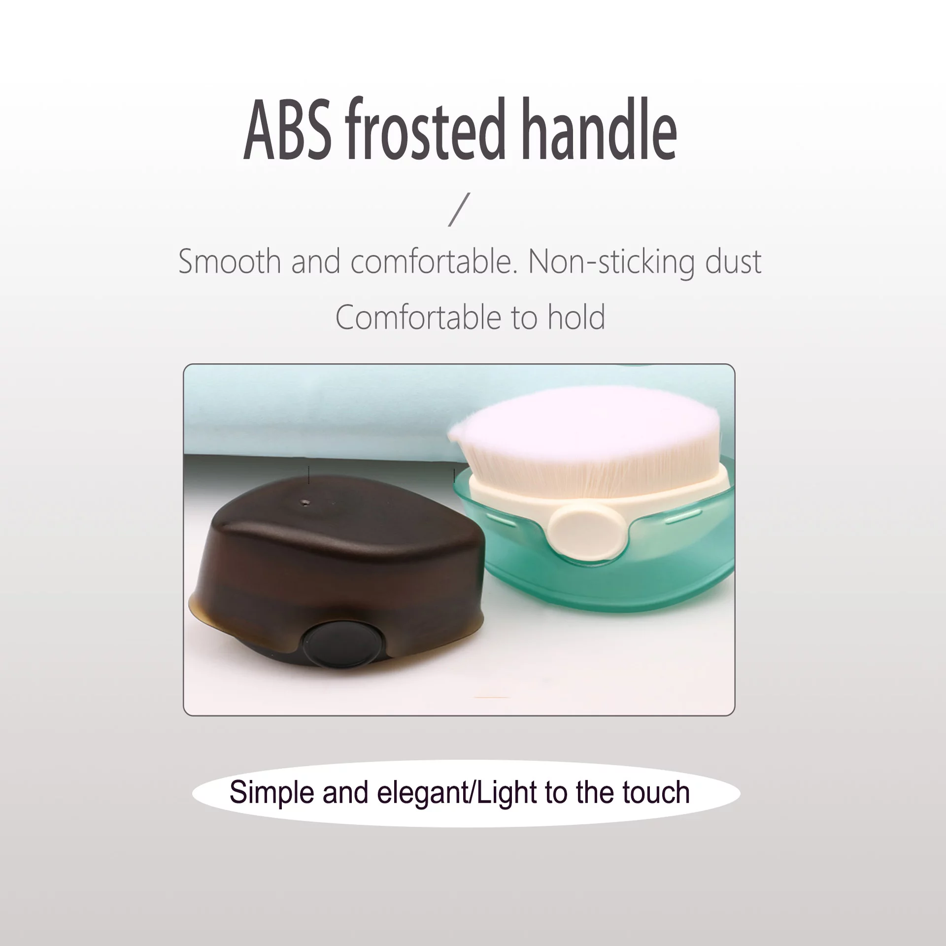 Mini portable makeup brush