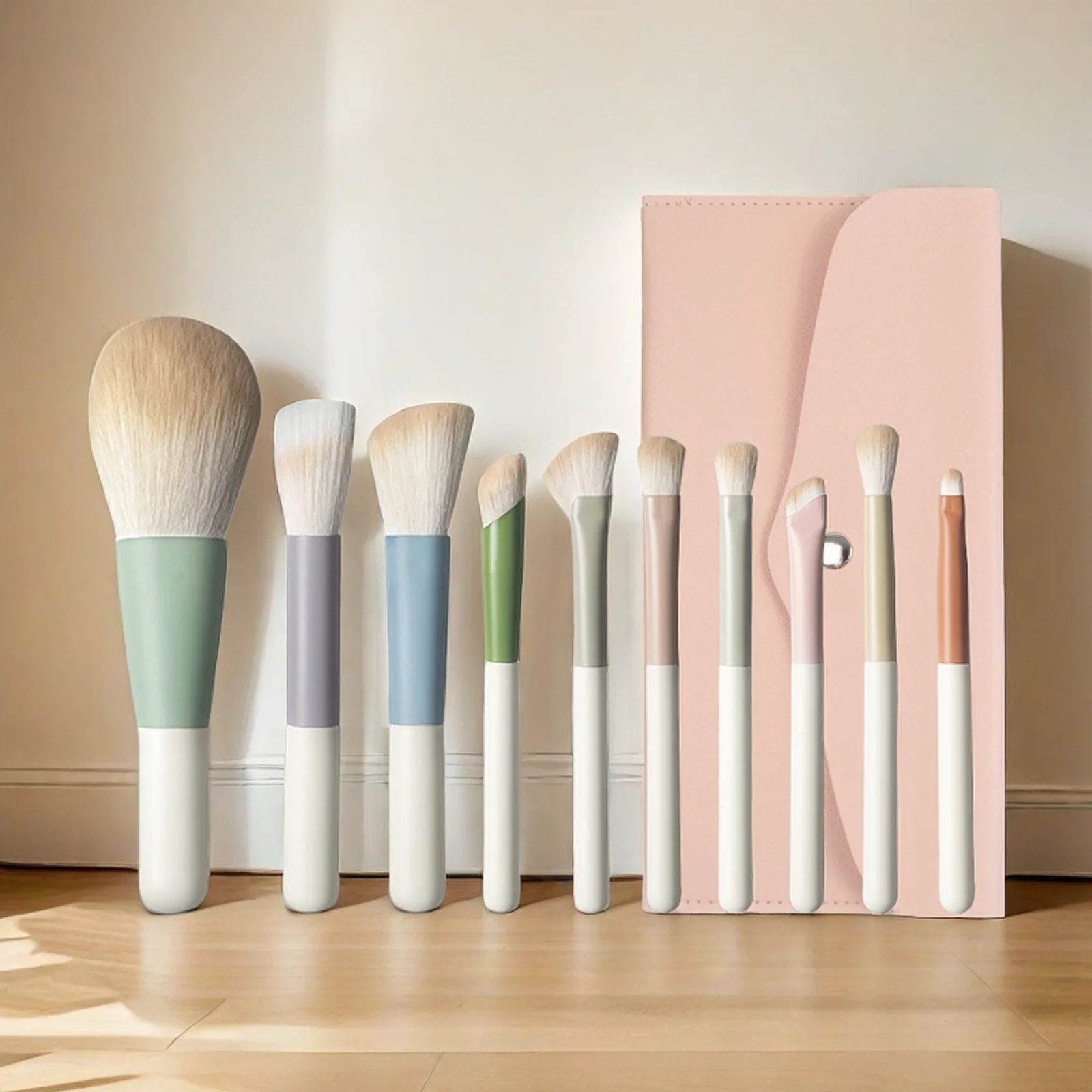 10 Morandi makeup brush sets