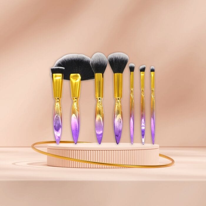 7pcs Double Wings Makeup Brush Set