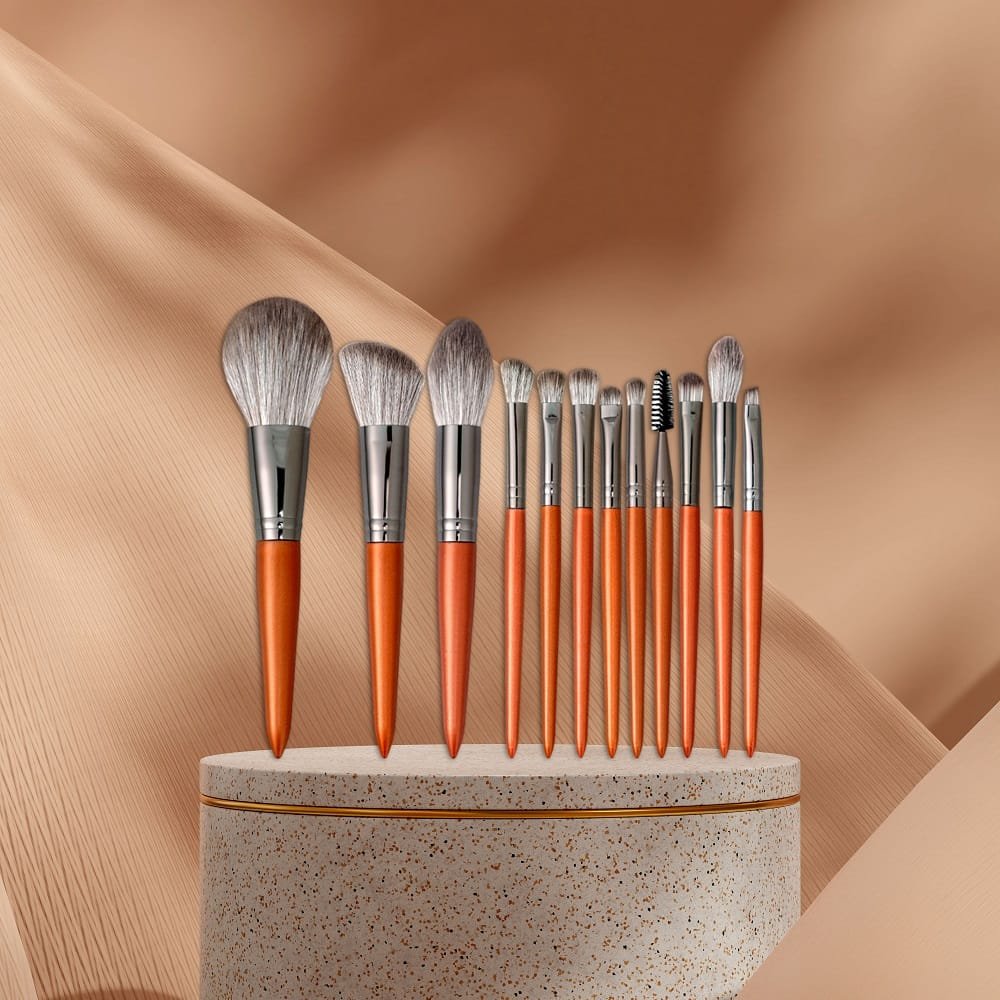 12 pcs Makeup Brush Set