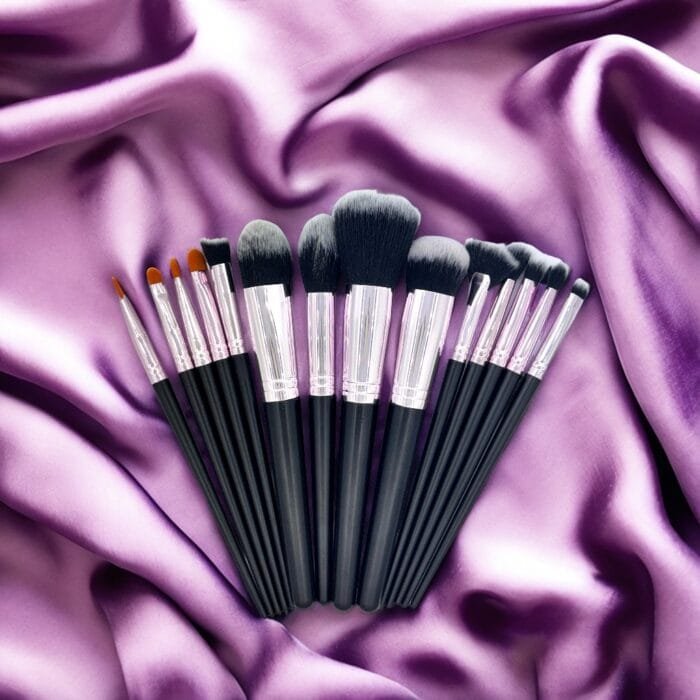 16 pcs Makeup Brush Full set of soft wool fiber