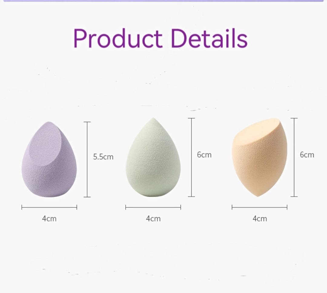 Eight boxed beauty egg gradient colors for both wet and dry use