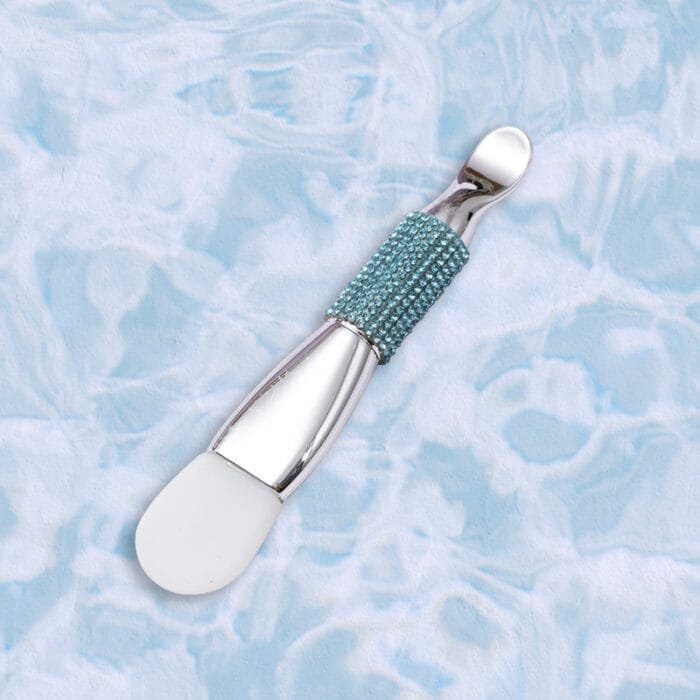 Facial mask brush silicone adjusting stick