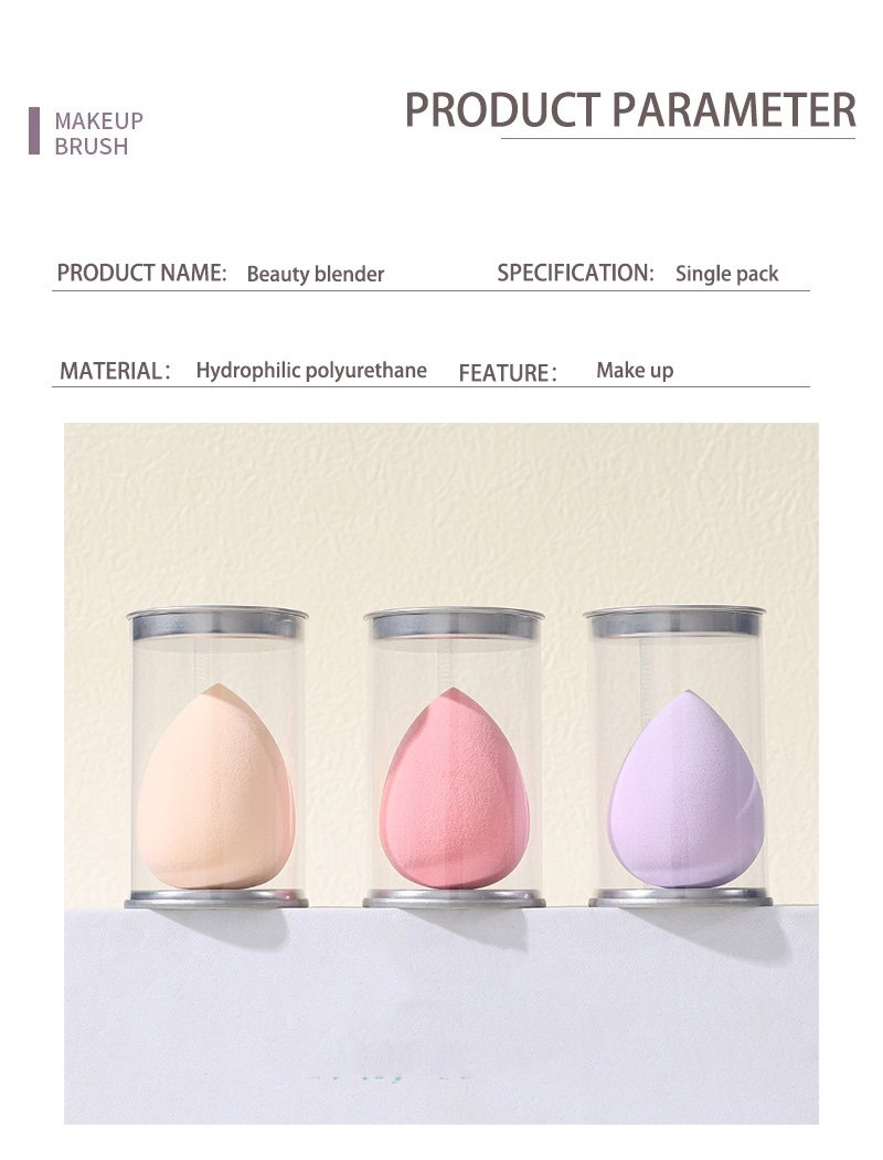 Individually packaged Beauty Powder Puff Beauty eggs do not eat powder