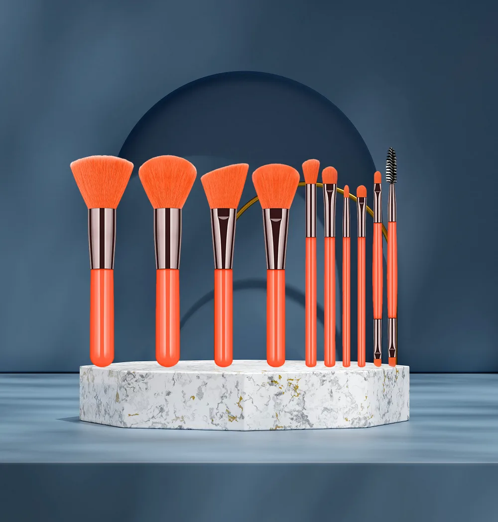 Multi color makeup brush set - DADA Multi color makeup brush set