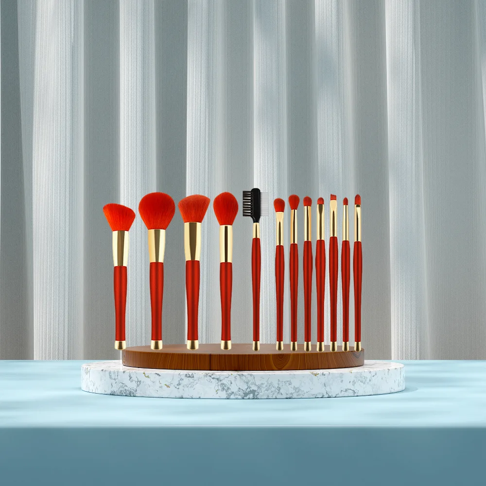 New set of 12 makeup brushes - DADA New set of 12 makeup brushes