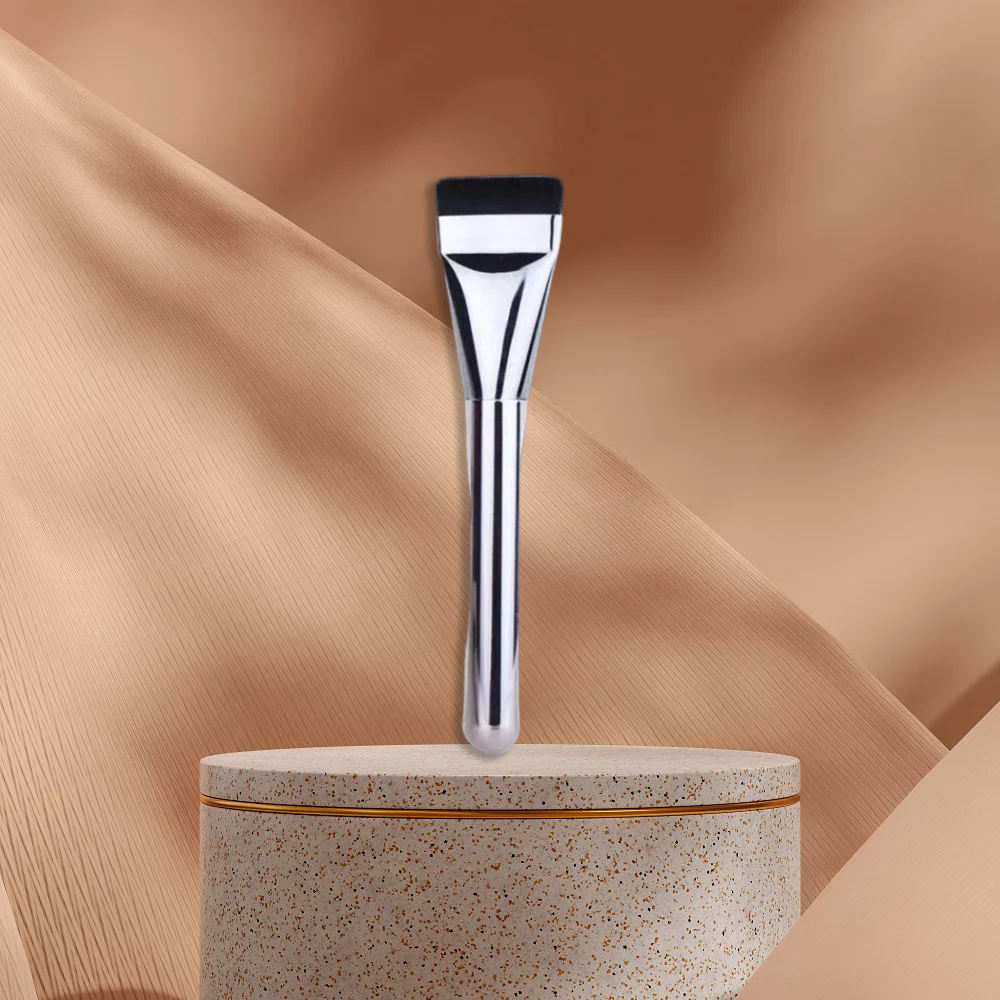 One line foundation brush Flat head no trace makeup brush