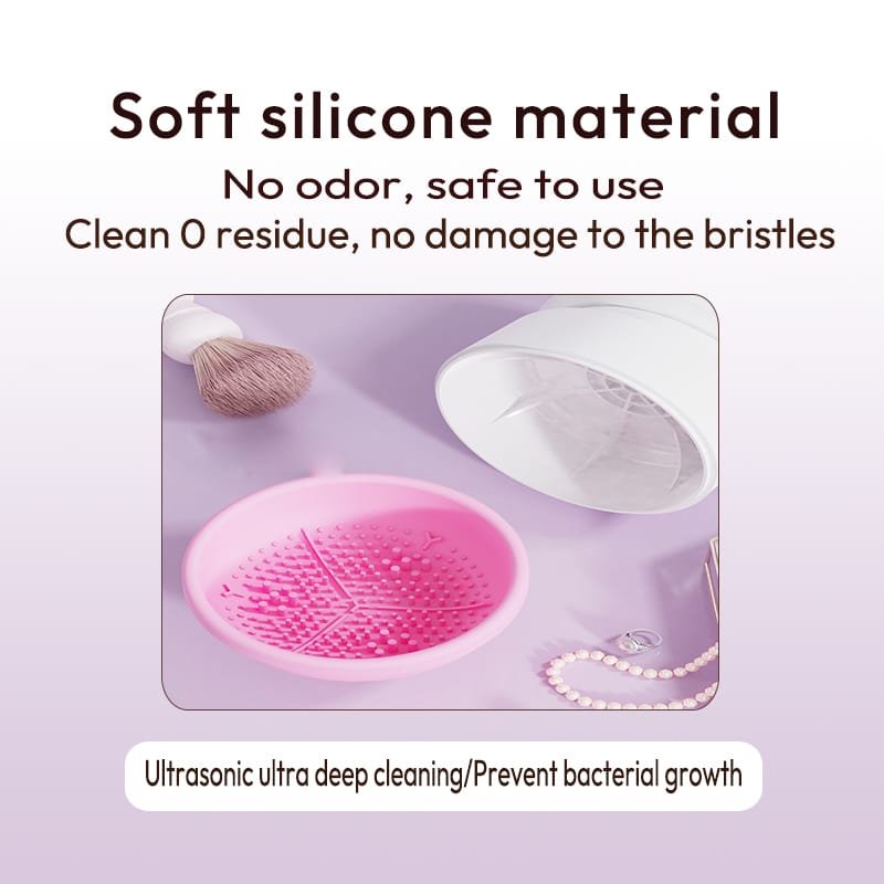 Rechargeable makeup brush washer automatic cleaner