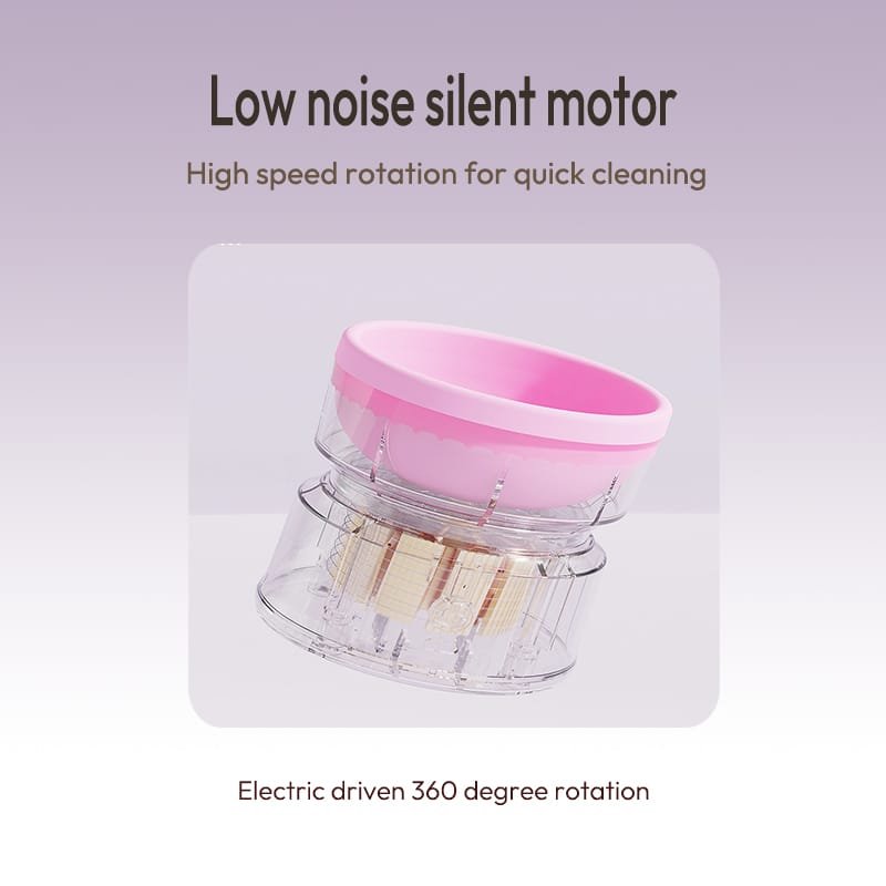 Rechargeable makeup brush washer automatic cleaner