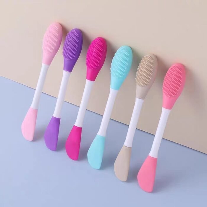 Silicone double head mask brush soft