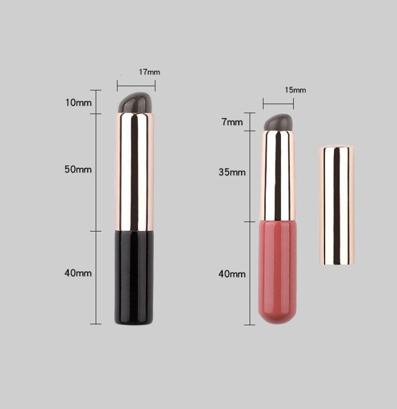 Small portable silicone round head finger lip brush - DADA