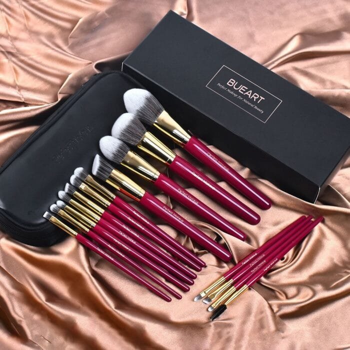 15pcs Makeup Brush Set With Bag