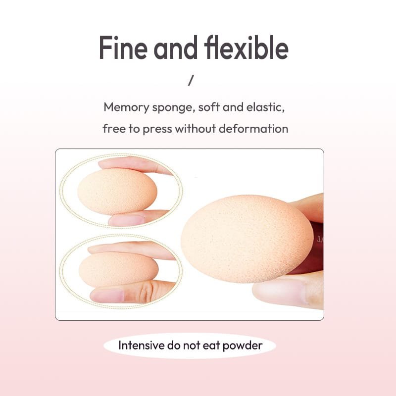 Three makeup sponge air cushion puff with handle