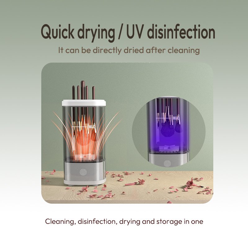 UV disinfection drying and washing tool