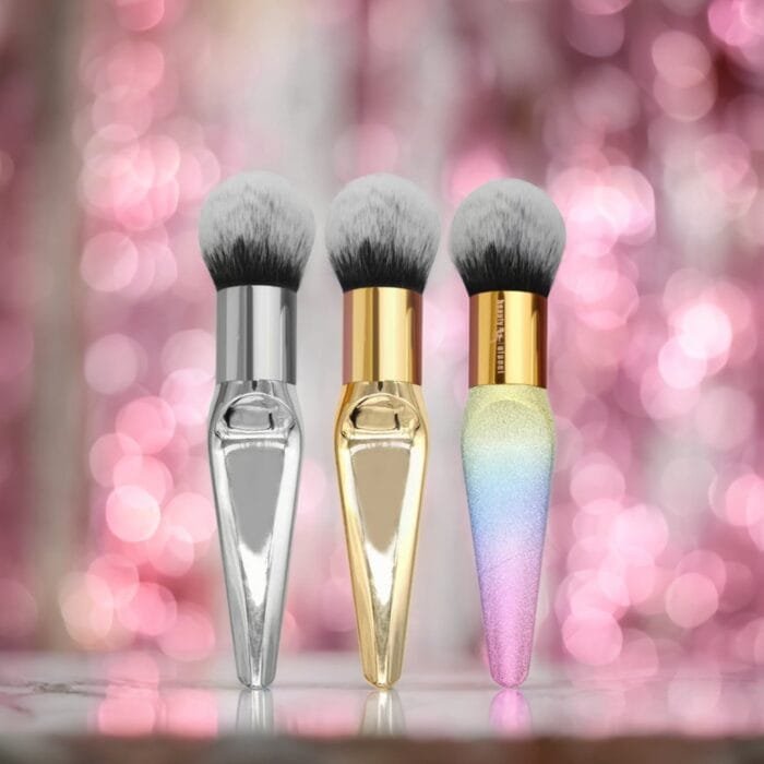 small fat pier powder blusher brush